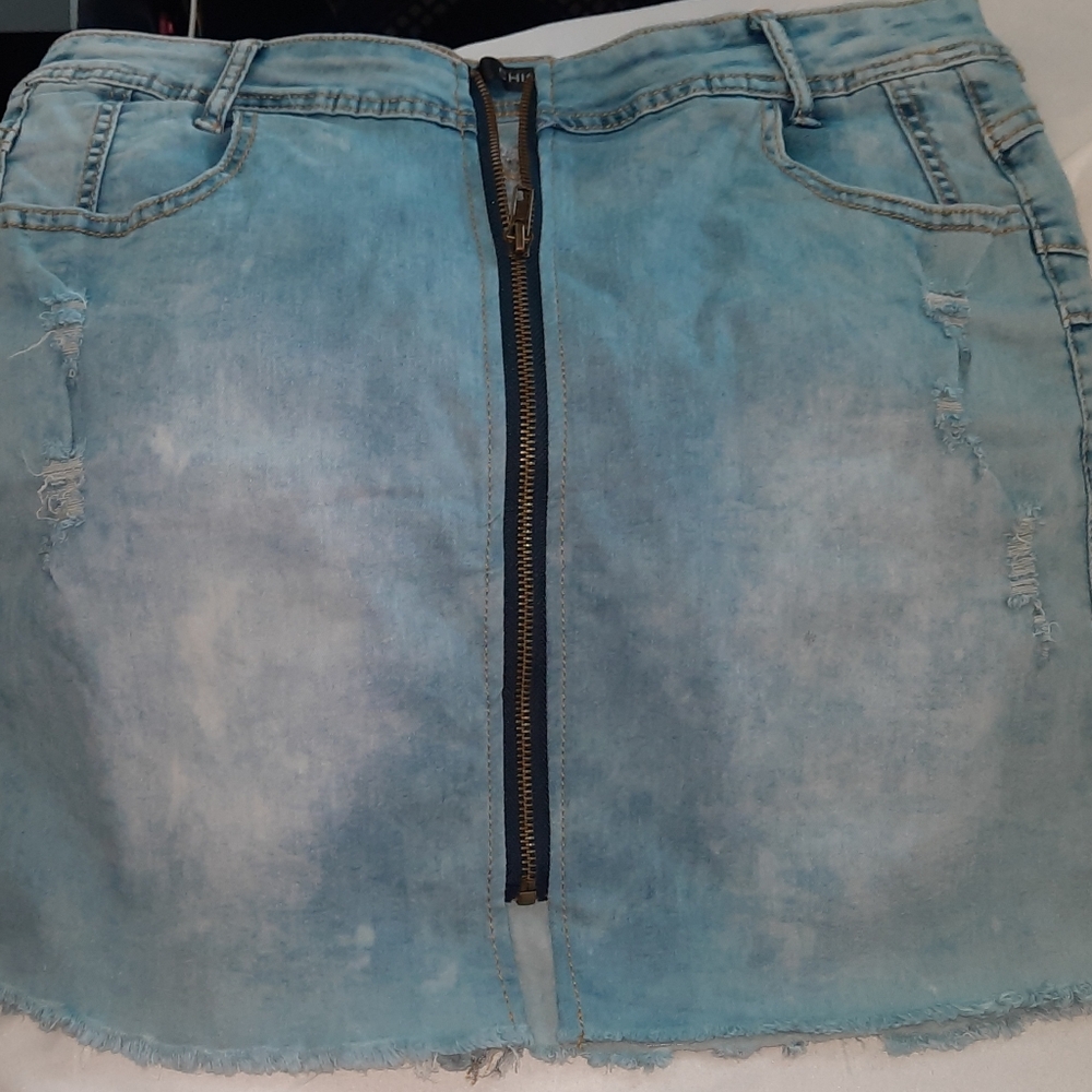Denim Skirt XXL